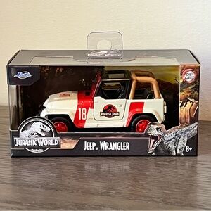 Jada Toys - (Jurassic Park - Jeep Wrangler) - Scale 1/32 -(Diecast)